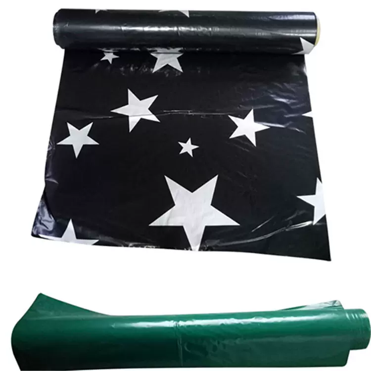 现货PE1.5宽印刷工业包装保护膜 印刷阻燃膜出口装修建筑膜彩色膜