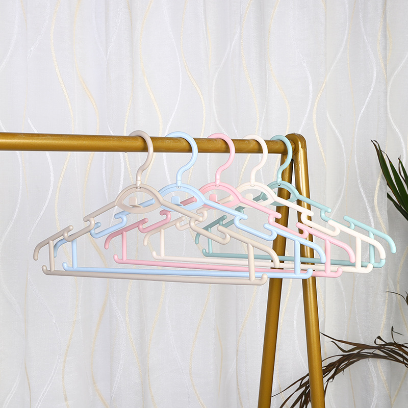 Hanging Plastic Clothes Hanger Multi-functional Stacking Clothes Rack Clothing Store Household Wet and Dry Storage Clothes Hanger