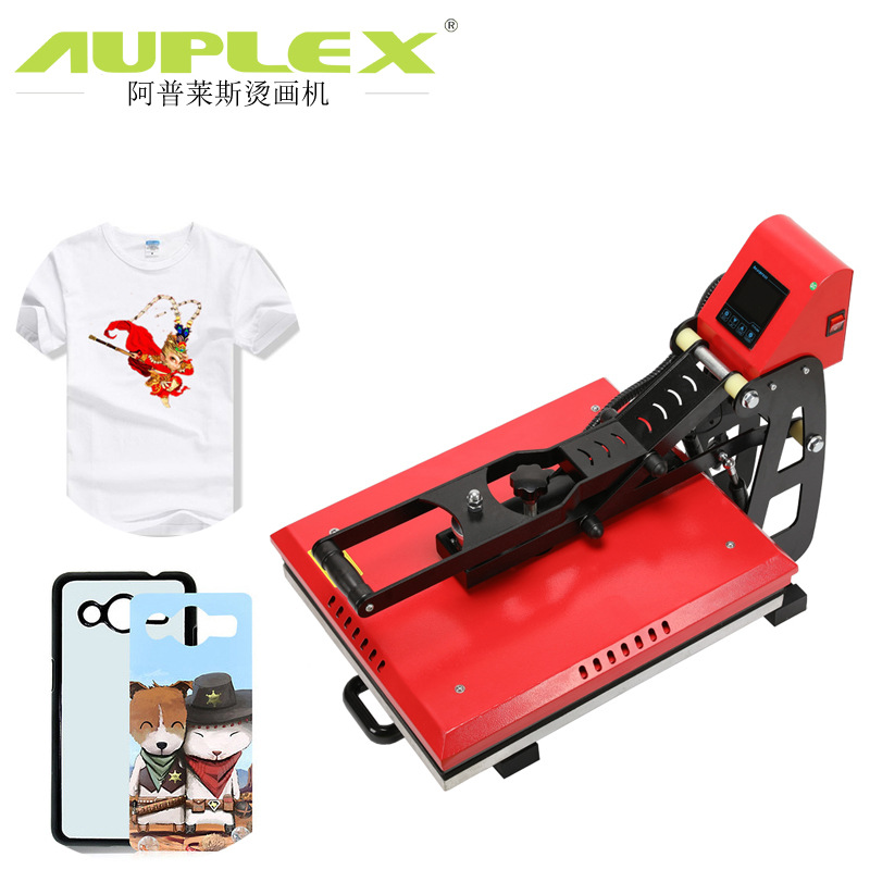 热转印烫画机烫钻水钻烫图机器T恤热升华印花设备 书包压标机