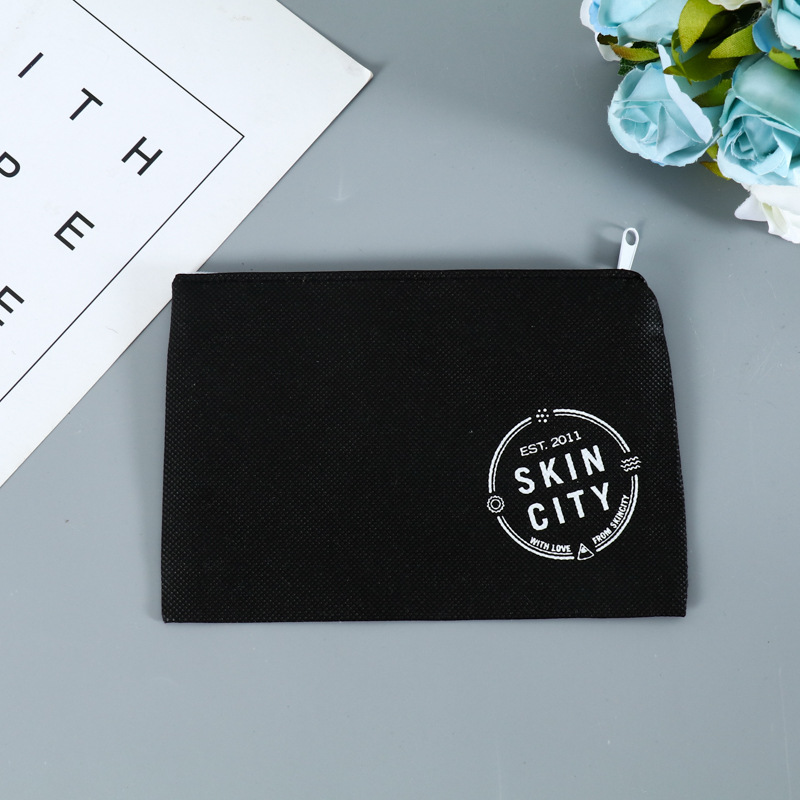 供应全棉帆布拉链袋定制 收纳帆布拉链笔袋 牛津布化妆袋