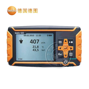��ͼ testo420������ �컨��ͨ��ϵͳ����ڷ����¶�ʪ�Ȳ���