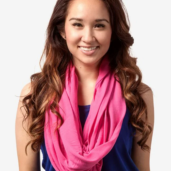 Classic Export Original Single Color Pure Cotton Versatile Scarf European and American New Solid Infinity Scarves