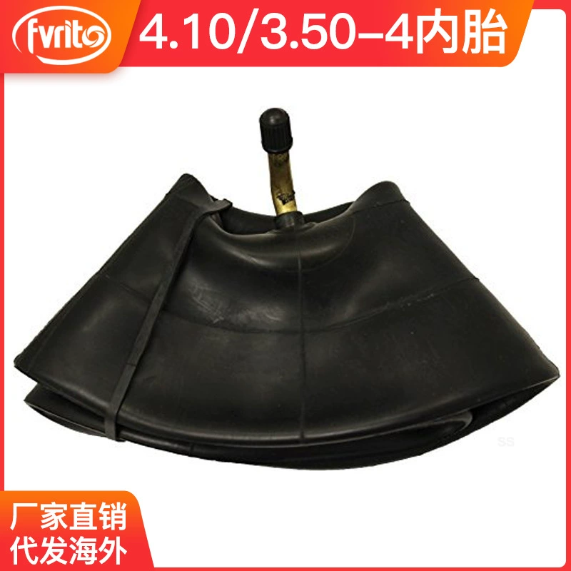 4,10/3,50-4 Изогнутый Рот внутренняя шина тележка косилка снегоочиститель скутер 160x85 натуральный каучук 10 дюймов
