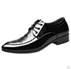 Spring wedding shoes for leather shoes English style pointy toe, sports shoes, classic suit, casual footwear, British style