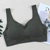 Summer silk cooling sports underwear, bra, breast tightener, tank top, beautiful back