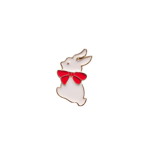 Cute animal cartoon brooch fashion couple metal ins clothing bag creative badge accessories small pendant