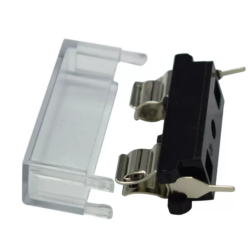 pcb板安装保险丝座5*20过载熔断电路保护器件电气控制板JS-073