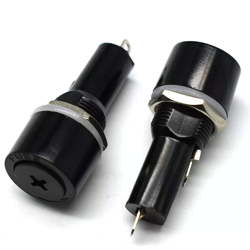 20A面板安装保险丝座过载熔断电路保护器件电气控制板JS-106A现货