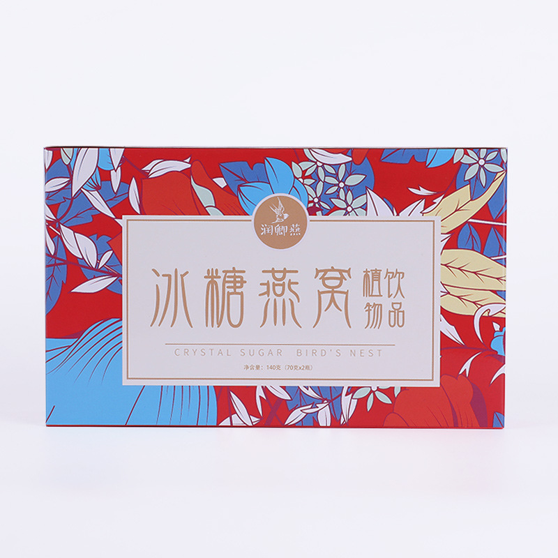 潤卿燕女性冰糖燕窩飲料140g即食冰糖燕窩飲品開蓋即飲燕窩批發