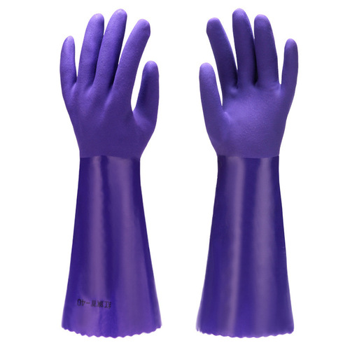 One-piece thermal insulated waterproof acid and alkali-resistant gloves for car washing, dishwashing, kitchen cleaning, household chores, dust removal, wholesale