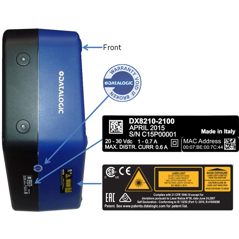 Datalogic DX8210��ҵ��һά����������ݰ����ּ��Զ���������