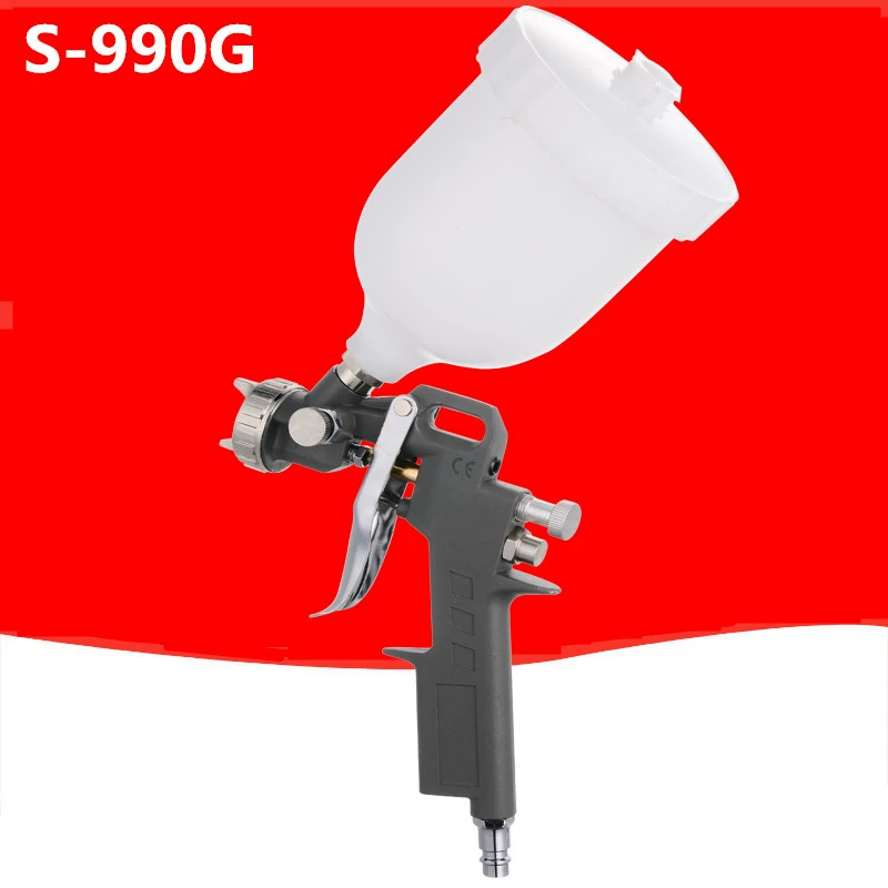 Внешняя торговля S-990G пистолет-распылитель высокого давления покраска инструмент горшок s990p пистолет-распылитель инструмент пластиковый стаканчик пистолет