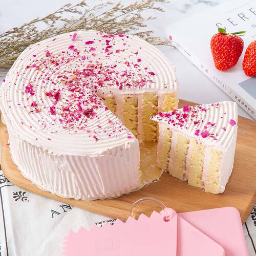 French Bread Plastic Scraper Household Cream Scraper Slicing Knife Cake Spatula Dough Knife Baking Tools