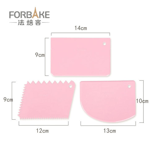 French Bread Plastic Scraper Household Cream Scraper Slicing Knife Cake Spatula Dough Knife Baking Tools