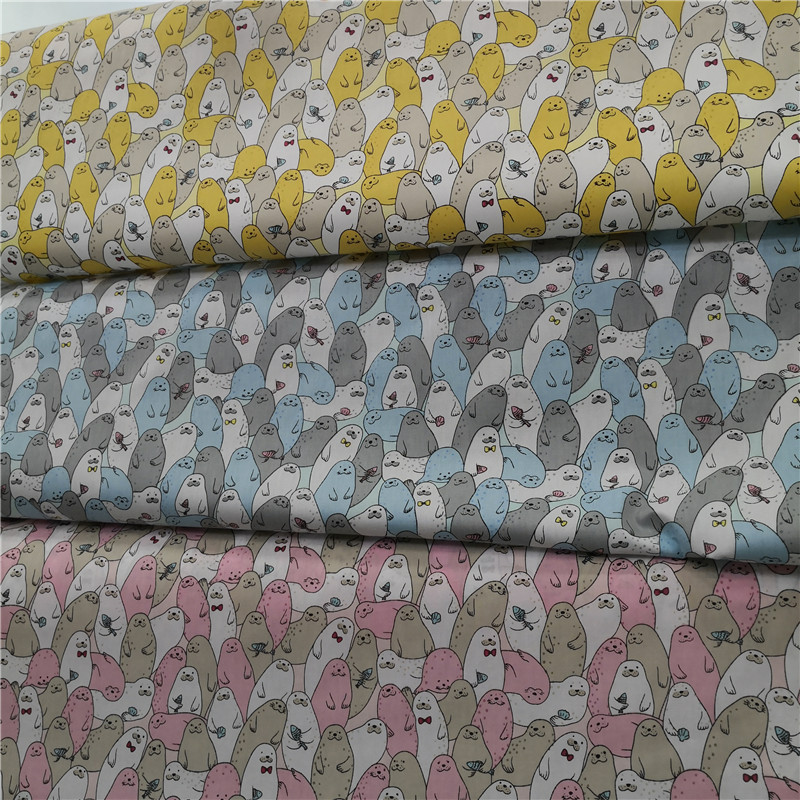 Wholesale cotton printed cloth small cartoon cotton printed fabric cotton fabric 1.6 door width manufacturer