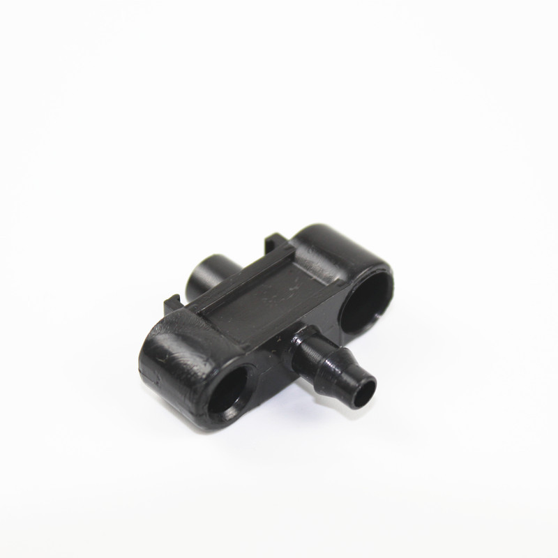 Soporte de fibra de vidrio de doble agujero redondo de fijación de 7,5 mm conectado con rueda giratoria pequeña en forma de G rueda unilateral atomizadora microrroador invernadero