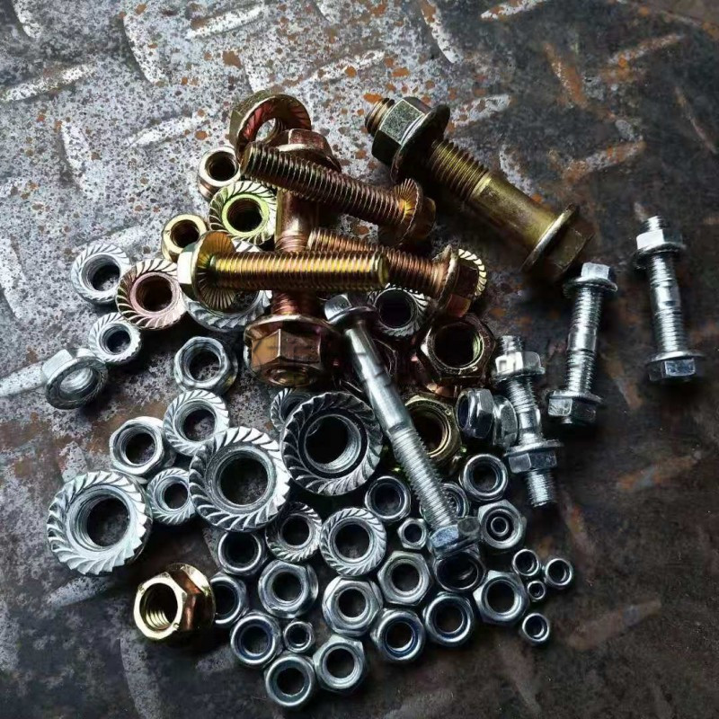 法兰盘螺丝JISB1189(Type1)(Type2)高强度凸缘自带垫介法兰面螺栓