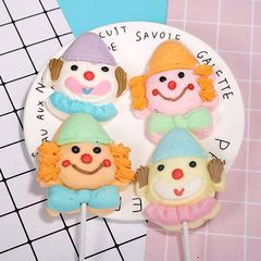 Halloween lollipop Christmas candy snack leisure cartoon style little pig cotton candy lollipop candy wholesale