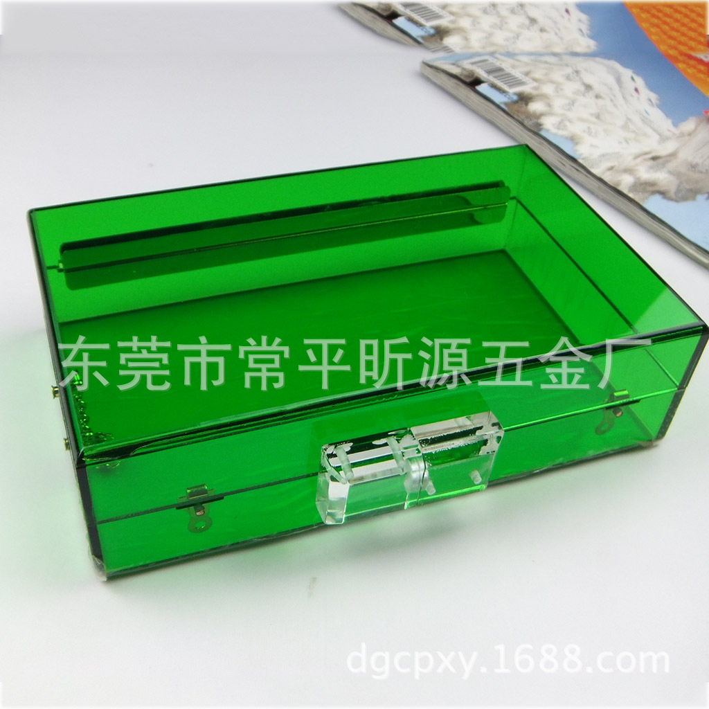 厂家供应 手拿包亚克力透明胶盒五金 ，手袋手挽