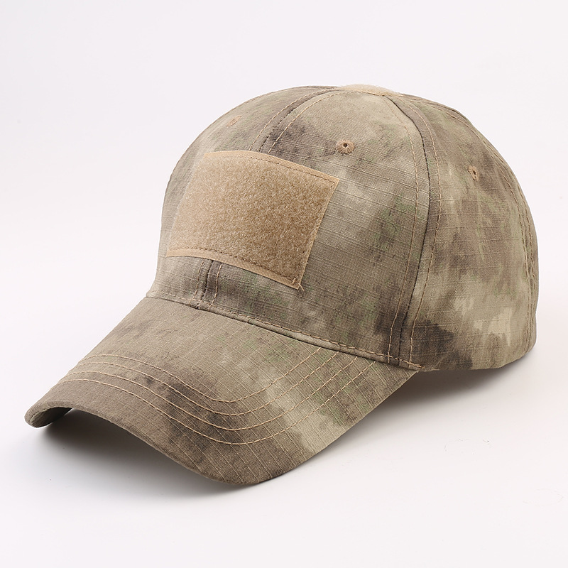 Los aficionados militares al aire libre Python gorra de béisbol de los hombres de camuflaje táctico sombrero deportivo Velcro casquillo enarbolado de una sola pieza de entrega al por mayor