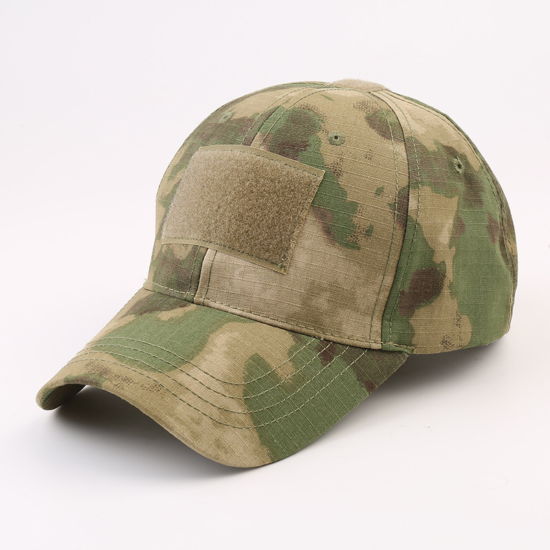 Los aficionados militares al aire libre Python gorra de béisbol de los hombres de camuflaje táctico sombrero deportivo Velcro casquillo enarbolado de una sola pieza de entrega al por mayor