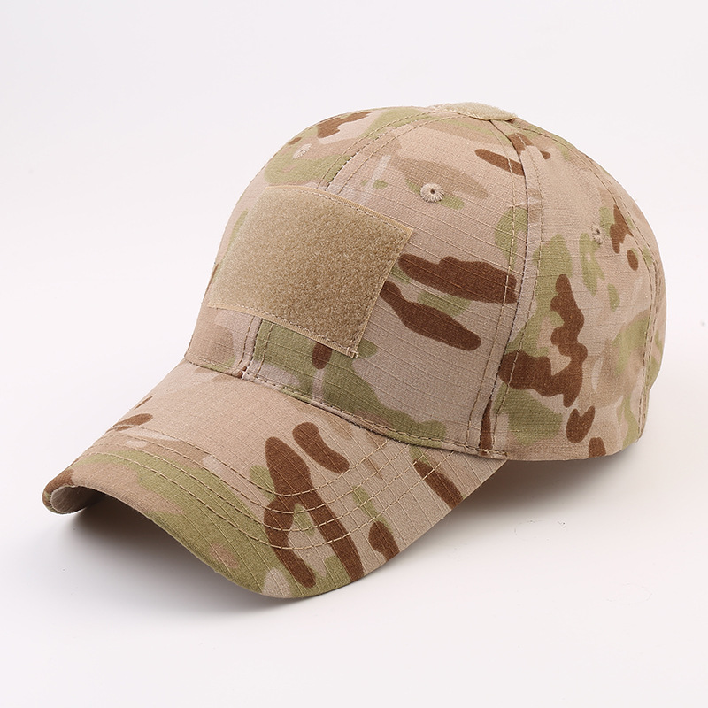 Los aficionados militares al aire libre Python gorra de béisbol de los hombres de camuflaje táctico sombrero deportivo Velcro casquillo enarbolado de una sola pieza de entrega al por mayor
