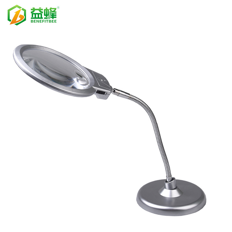 新款养蜂工具台式放大镜 育王移虫高倍放大灯 蜂王培育蜂具批发