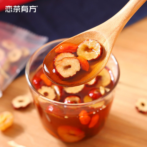 Ant family brown sugar ginger jujube tea wholesale brown sugar ginger tea scented tea combination aunt red jujube substitute tea