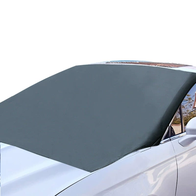 Car snow shield | silver cloth sunshade for all seasons