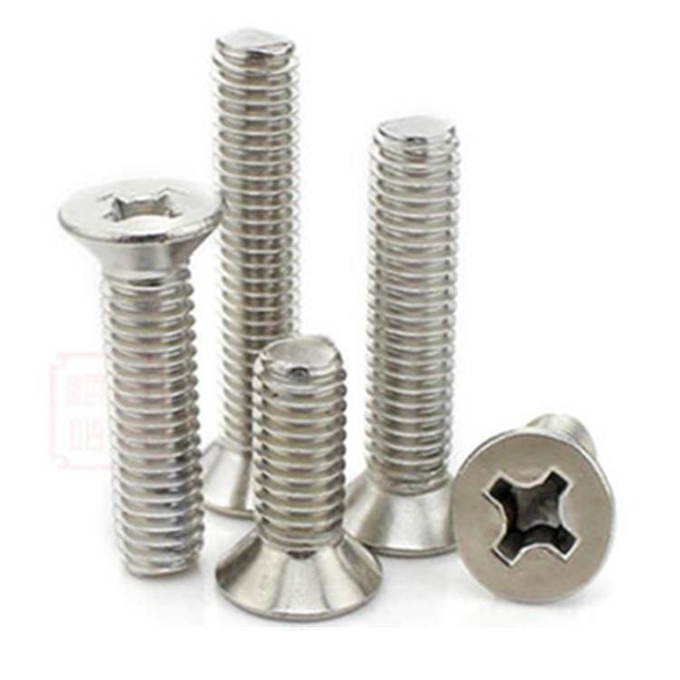国标304不锈钢十字沉头平头螺丝GB819平机M1M1.2M1.4M1.6M2.0M2.5