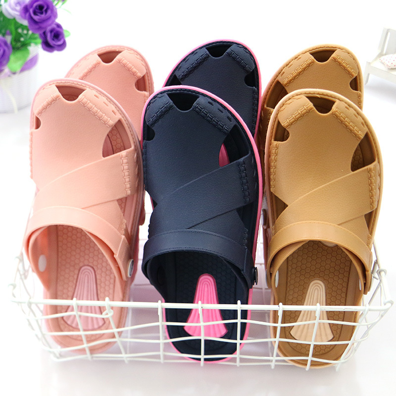 Vietnamese Style Slippers, Warm and Cool Dual-Purpose Shoes, Women's Fashionable Outdoor Clogs, Cool, Comfortable and Breathable