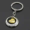 Keychain with letters, chain, accessory, European style, wholesale