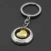 Keychain with letters, chain, accessory, European style, wholesale