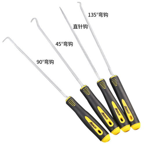 4-piece hook set, tire repair and car maintenance tools, oil seal screwdriver puller removal set, oil seal screwdriver