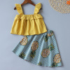 Summer cute T-shirt, set, suitable for import, Korean style