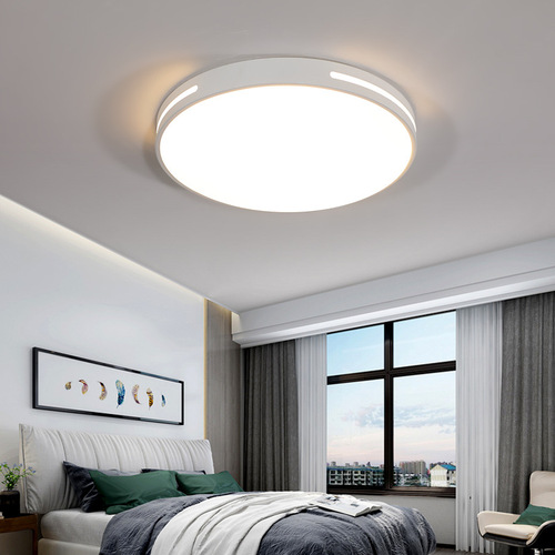 Ceiling lamp Nordic living room ultra-thin LED lamp home rectangular bedroom restaurant balcony simple ceiling lamp