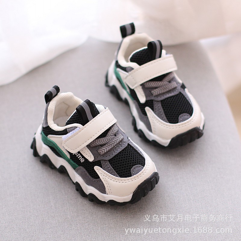 Primavera y otoño bebé inferior suave zapatos de niño zapatillas de deporte Mujer Zapatos de bebé 1-3 años de edad 2