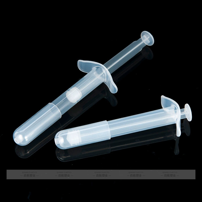 Заводская оптовая gynecological pushing device push dosage dosage tube gynecological medication PE plastic disposable tube