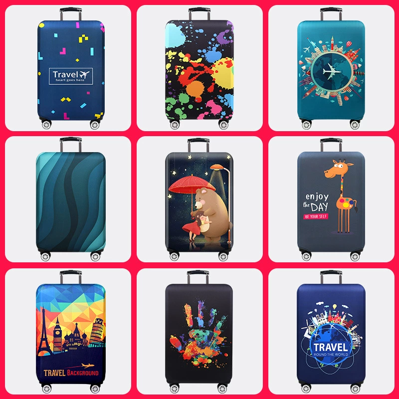 Трансграничный эксклюзив узор факультативный тонкий чехол для чемодана