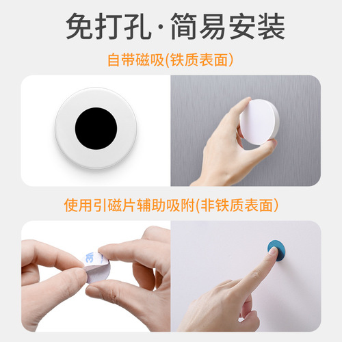 Creative Touch Sensing Dimming Color Night Light Rechargeable Magnetic Wall Lamp Amazon Corridor Wardrobe Light Touch Light