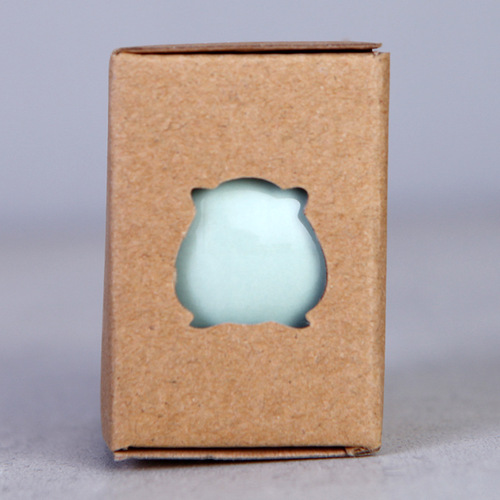 Cute Hamster Food Bowl Ceramic Anti-Tip Small Hamster Snack Dish Semi-Circular Top Eating Drinking Anti-Escape Feeder