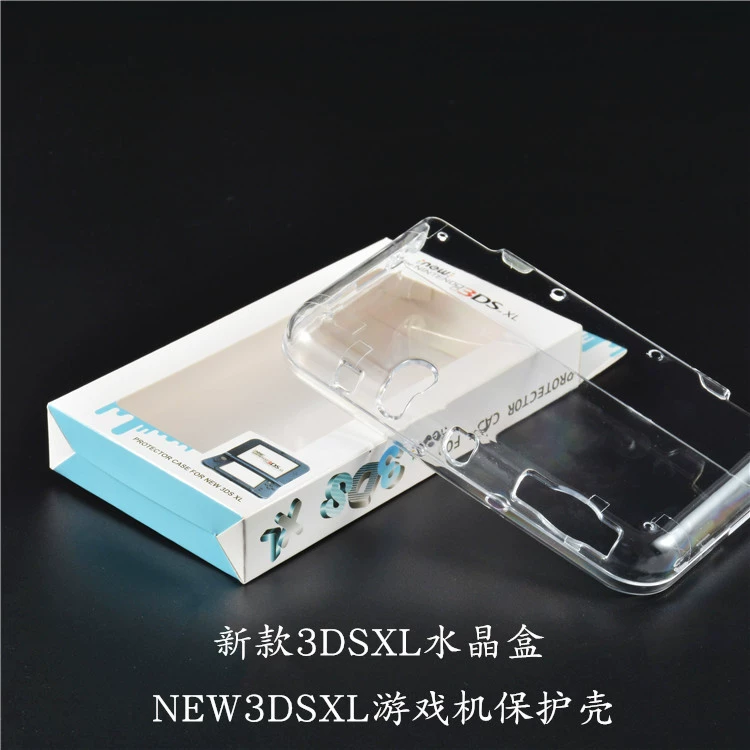 Новый 3DSXL кристальная коробка Новый 3DSXL защитная оболочка Новый 3DSLL защитный чехол