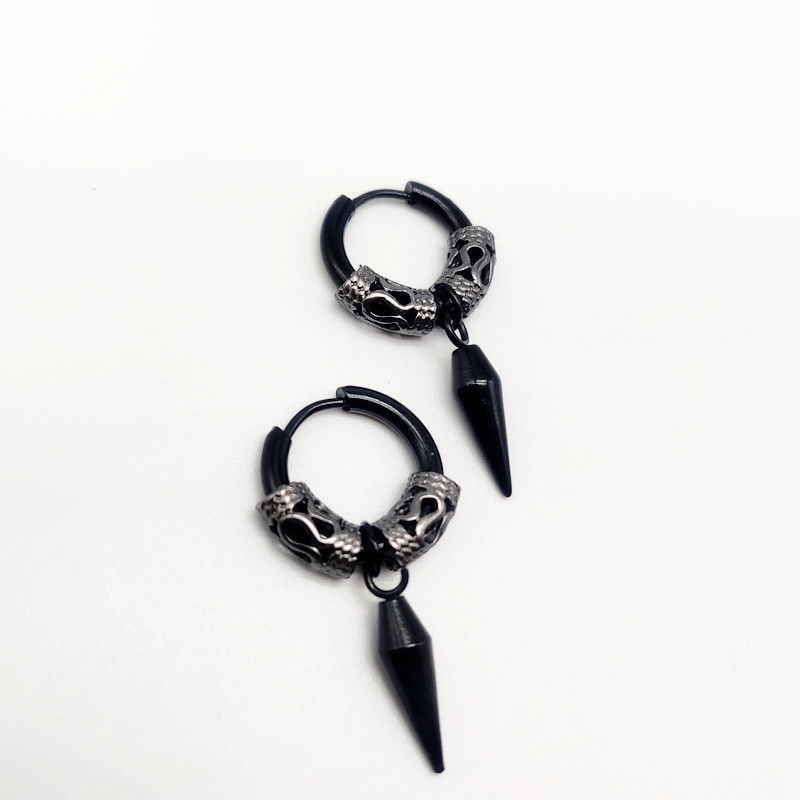 Men's Hip-hop Retro Earring Unique Single Piece Fashion Accessory_voghion.com