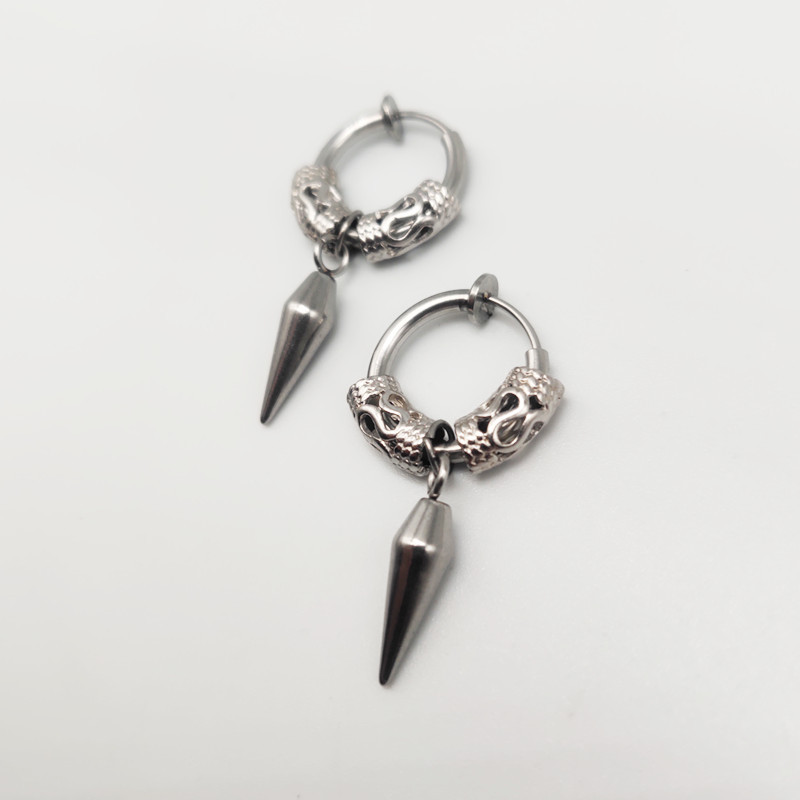 Men's Hip-hop Retro Earring Unique Single Piece Fashion Accessory_voghion.com