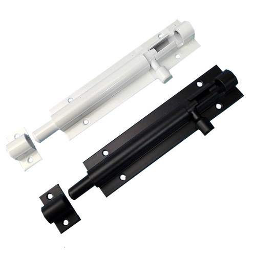 Wholesale white black latch door wooden door latch door bolt anti-theft anti-theft door buckle door latch thickened 2 inches-8 inches