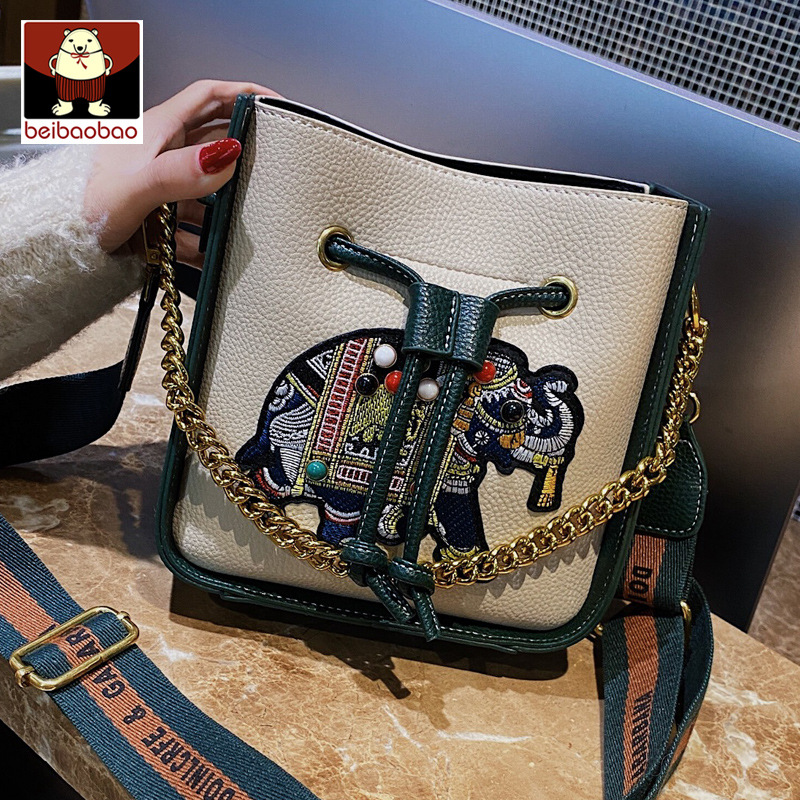 North Bag Factory Direct Broadband Small Bag Women's New Fashionable Korean Fashion Shoulder Bag Casual Western Style Crossbody Bag