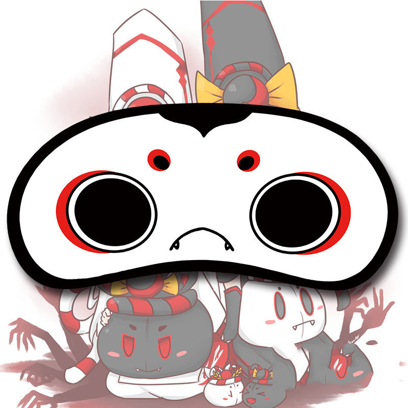 Anime Eye Mask Demon Slayer: Kimetsu No Yaiba Rhodium Island Fate Silver Soul One Piece Cartoon Can Be Shipped on Behalf of Protective Eye Mask