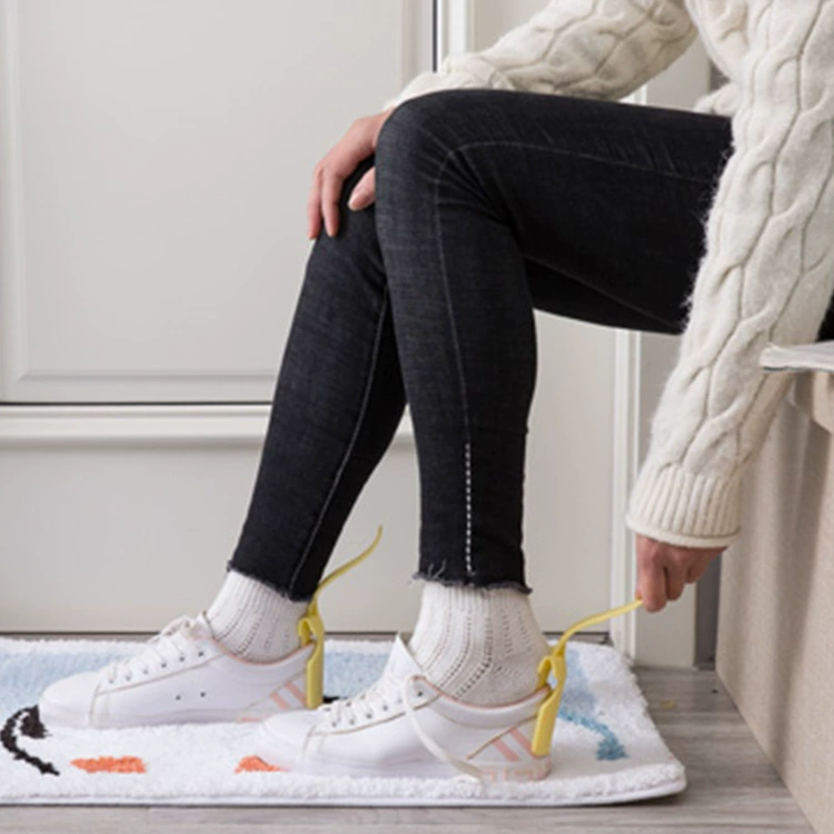 New lazy shoe pull -up shoe with one pedal wears shoes creative trumpet shoe pull -off shoes slippery
