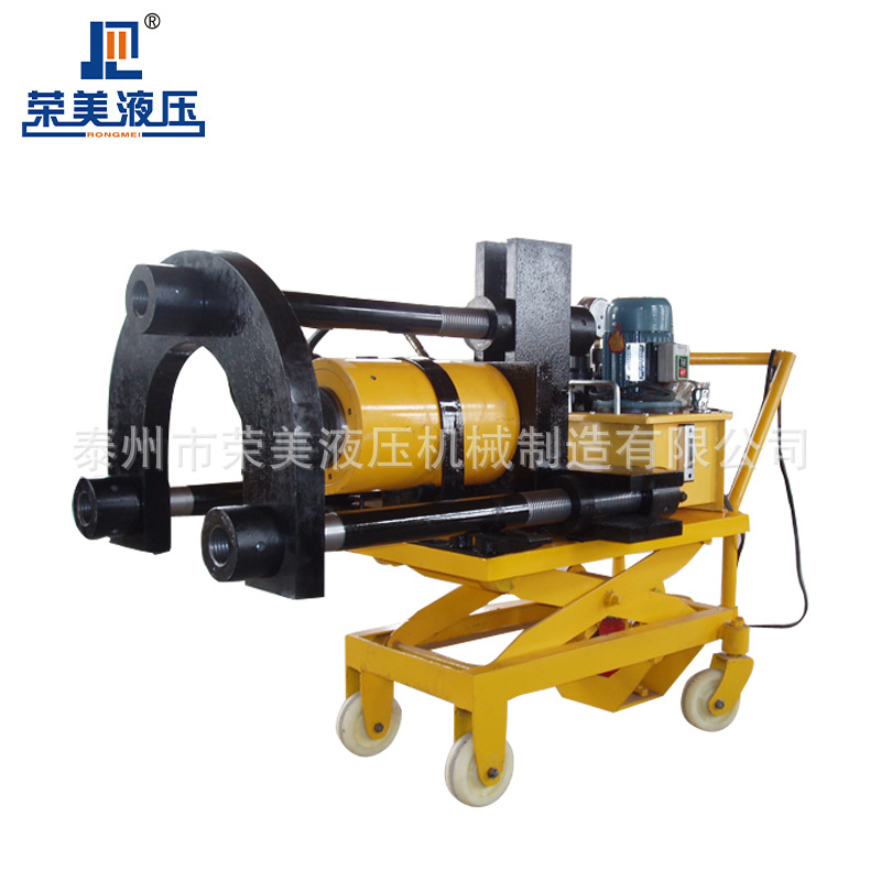 厂家供应轴承拆卸小车式电动液压拉马 液压拉马车载式齿轮拆卸机