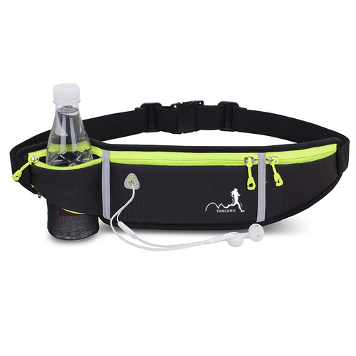 Explorer sports water bottle waist bag for men and women, outdoor equipment, close-fitting elastic waist bag, marathon running mobile phone waist bag